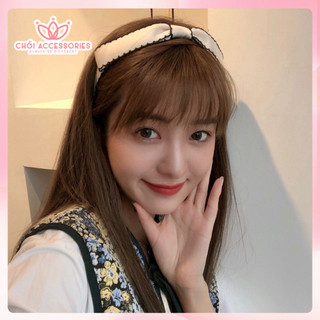 Bờm tóc ruy băng nơ nữ tính đáng yêu Chồi accessories phong cách thời trang - Y064