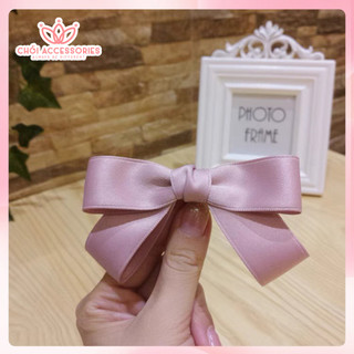 Kẹp tóc nơ nhỏ nhiều màu thời trang thanh lịch hàn quốc Chồi accessories - Y191