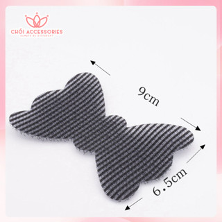 Set 2C Miếng Dán Tóc Mái Tự Dính Cố Định Tóc Khi Trang Điểm Chồi accessories ( màu đen) K225