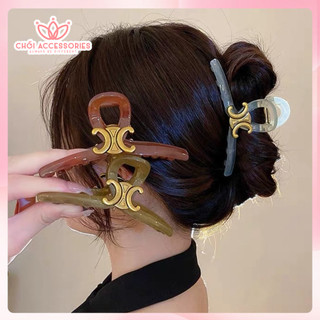 Kẹp Tóc Nhựa Acrylic Cỡ Lớn 13Cm Chồi accessories Phong Cách Hàn Quốc Cho Nữ K087