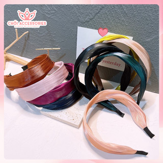 Bờm tóc nữ thời trang băng đô tóc vải ánh nhũ thanh lịch Chồi accessories Y204