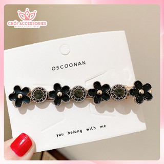 Kẹp tóc chuỗi hạt trai nhân tạo nhiều mẫu Chồi accessories, cài tóc chuỗi dài thanh lịch - K445
