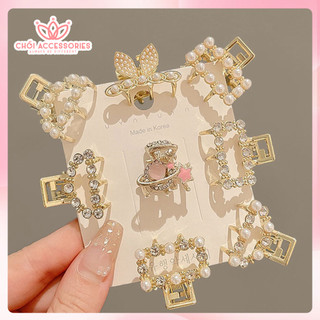 Kẹp tóc nữ cao cấp Chồi accessories, kẹp tóc đính đá sáng lấp lánh - K121