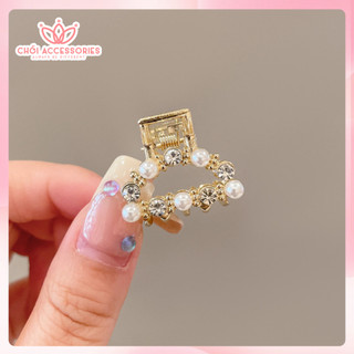 Kẹp tóc nữ cao cấp Chồi accessories, kẹp tóc đính đá sáng lấp lánh - K121