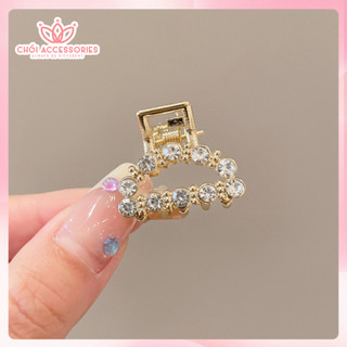 Kẹp tóc nữ cao cấp Chồi accessories, kẹp tóc đính đá sáng lấp lánh - K121