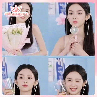 Ghim tóc nơ sợi mảnh tiểu thư nhẹ nhàng Chồi accessories, set 2 ghim tóc phụ kiện chụp ảnh K172