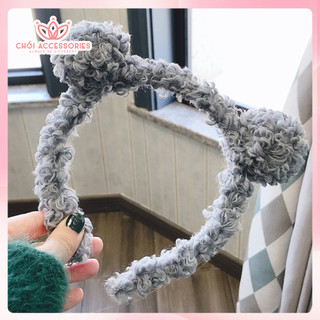 Bờm Tóc Tai Gấu Xù Nhiều Màu Chồi accessories Phong Cách Dễ Thương Cho Bạn Nữ