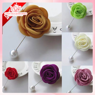 Hoa Cài Áo Phong Cách Sang Trọng Chồi accessories CA72