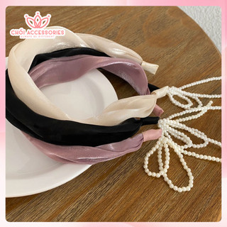 Bờm tóc nữ thời trang sợi trai Chồi accessories phong cách thời trang tiểu thư Y188