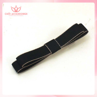 Kẹp tóc nữ nơ Chồi accessories, kẹp tóc thô viền đơn giản thời trang phong cách hiện đại - Y149