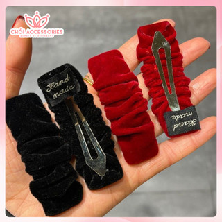 Kẹp Tóc Nhung Nhỏ Nhắn Chồi accessories Đáng Yêu Dành Cho Bạn Nữ Y083