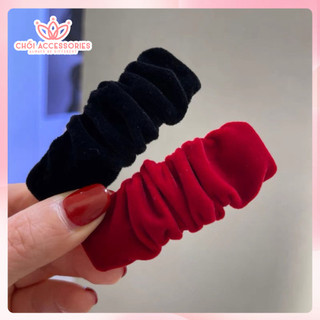 Kẹp Tóc Nhung Nhỏ Nhắn Chồi accessories Đáng Yêu Dành Cho Bạn Nữ Y083