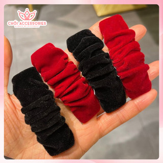 Kẹp Tóc Nhung Nhỏ Nhắn Chồi accessories Đáng Yêu Dành Cho Bạn Nữ Y083