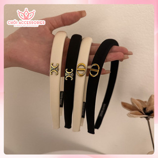 Bờm tóc nữ, cài tóc băng đô bản nhỏ chồi accessories đính đá nhiều mẫu K150