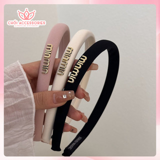 Bờm tóc nữ, cài tóc băng đô bản nhỏ chồi accessories đính đá nhiều mẫu K150