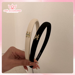 Bờm tóc nữ, cài tóc băng đô bản nhỏ chồi accessories đính đá nhiều mẫu K150