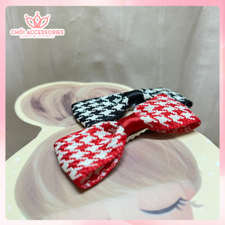 Kẹp Tóc Nơ Caro Nhỏ Chồi accessories Phong Cách Xinh Xắn Đáng Yêu Cho Bé Gái Y076
