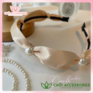 Bờm tóc nữ thời trang Chồi accessories, băng đô thanh lịch cho bạn gái Y185