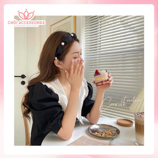 Bờm tóc nữ thời trang Chồi accessories, băng đô thanh lịch cho bạn gái Y185