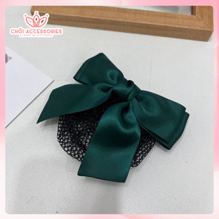 Cặp tóc nơ, cặp búi công sở tiếp viên nhân viên gọn gàng thanh lịch Chồi accessories Y094
