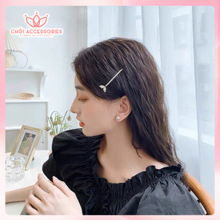 Kẹp tóc nữ, kẹp tóc đính đá hình đuôi cá cho bạn gái Chồi accessories phong cách Hàn Quốc K066