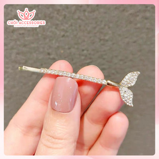 Kẹp tóc nữ, kẹp tóc đính đá hình đuôi cá cho bạn gái Chồi accessories phong cách Hàn Quốc K066