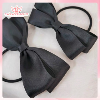 Dây Buộc Tóc Nơ 2 Tầng Xinh Xắn Đáng Yêu Chồi accessories Cho Bạn Gái Y072