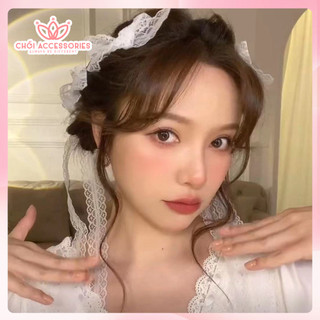 Set 2c Kẹp tóc ren công chúa xinh xắn đáng yêu Chồi accessories phong cách Hàn Quốc siêu xinh Y292