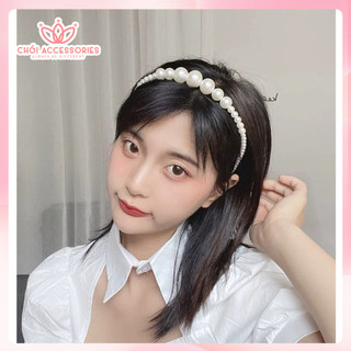 Bờm tóc ngọc phong cách tiểu thư đáng yêu Chồi accessories