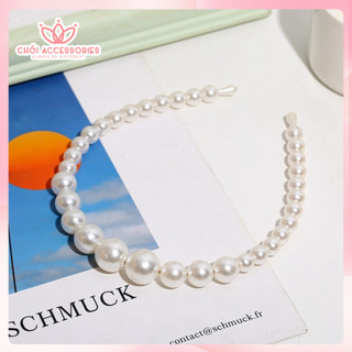 Bờm tóc ngọc phong cách tiểu thư đáng yêu Chồi accessories
