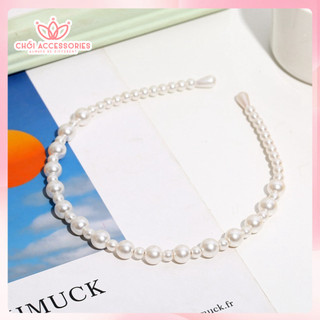 Bờm tóc ngọc phong cách tiểu thư đáng yêu Chồi accessories