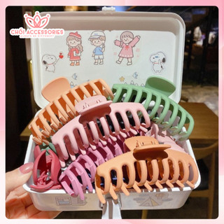 Cặp tóc nhựa bản lớn 13cm Chồi accessories, cặp tóc nữ cho tóc dày nhẹ nhàng thanh lịch - K182