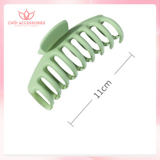 Cặp tóc nhựa bản lớn 13cm Chồi accessories, cặp tóc nữ cho tóc dày nhẹ nhàng thanh lịch - K182