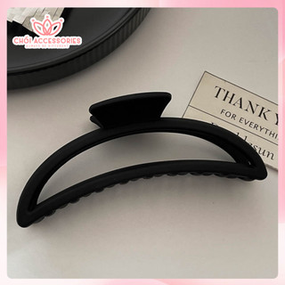 Tổng hợp các mẫu cặp tóc đen lì, kẹp tóc màu đen cá tính Chồi accessories K129