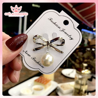 Cài áo nữ, cài áo hạt trai nhân tạo thanh lịch Chồi accessories cho bạn gái - CA60
