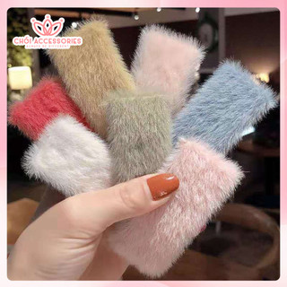 Kẹp tóc nữ, kẹp tóc lông xinh xắn dễ thương Chồi accessories cho bé gái K266