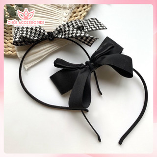 Bờm Tóc Thắt Nơ Chồi accessories Phong Cách Dễ Thương Cho Bạn Nữ Y145