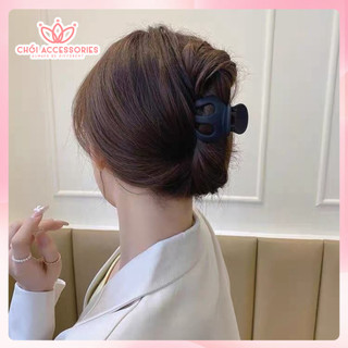 Cặp tóc càng cua kiểu mới 6 răng nhiều màu xinh xắn  Chồi accessories K022