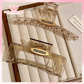 Cặp Tóc Nhựa, Kẹp Tóc Nhựa Acrylic Cỡ Lớn 13CM Chồi accessories Phong Cách Hàn Quốc Cho Nữ K192