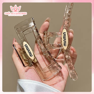 Cặp Tóc Nhựa, Kẹp Tóc Nhựa Acrylic Cỡ Lớn 13CM Chồi accessories Phong Cách Hàn Quốc Cho Nữ K192