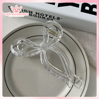 Kẹp Tóc Nhựa Hình Chiếc Nơ Chồi accessories Phong Cách Cho Bạn Nữ K020