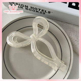 Kẹp Tóc Nhựa Hình Chiếc Nơ Chồi accessories Phong Cách Cho Bạn Nữ K020