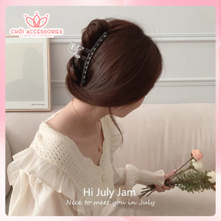 Kẹp Tóc Nhựa Cỡ Lớn 13cm Chồi accessories Phong Cách Hàn Quốc Cho Bạn Nữ K166