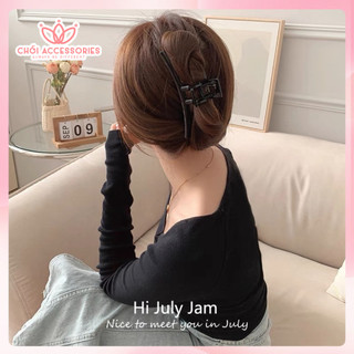Kẹp Tóc Nhựa Cỡ Lớn 13cm Chồi accessories Phong Cách Hàn Quốc Cho Bạn Nữ K166