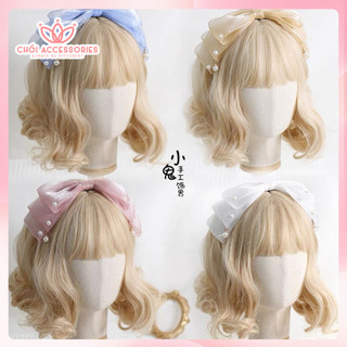 Bờm Tóc Voan 3 Tầng Lolita Chồi accessories Phong Cách Tiểu Thư Cho Bạn Nữ L033