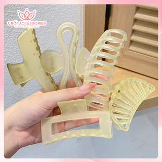 Cặp tóc nữ, kẹp tóc màu xanh trong nhiều kiểu lựa chọn Chồi accessories K137