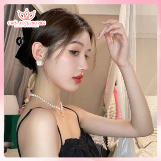 Cặp Tóc Nhung Nơ Nhung Hai Tầng, Nơ Nhung Lớn Chồi accessories Phong Cách Tiểu Thư Y221