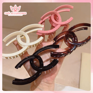 Cặp tóc nữ 13cm, kẹp tóc nữ Chồi accessories nhựa sang chảnh nhiều màu cao cấp  K095