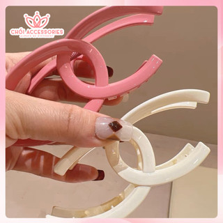 Cặp tóc nữ 13cm, kẹp tóc nữ Chồi accessories nhựa sang chảnh nhiều màu cao cấp  K095