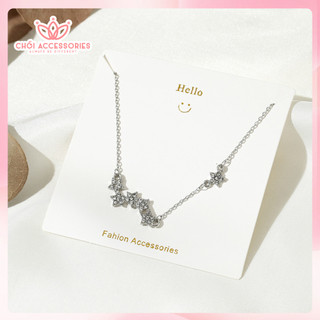 Tổng hợp dây chuyền dáng mảnh, vòng cổ nhỏ đáng yêu Chồi accessories B43